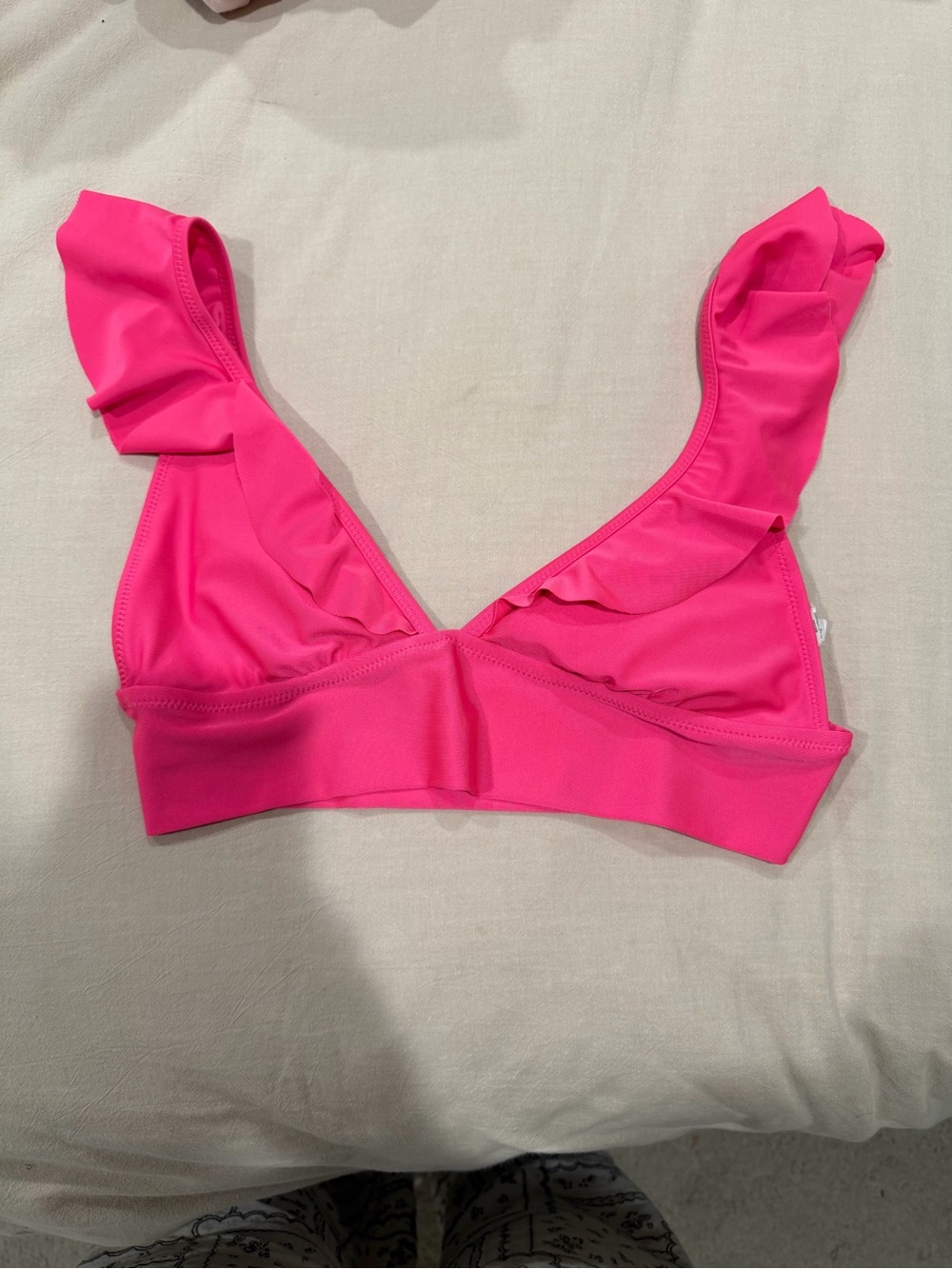 aerie Pink Ruffle Bikini Set - Picture 5 of 8